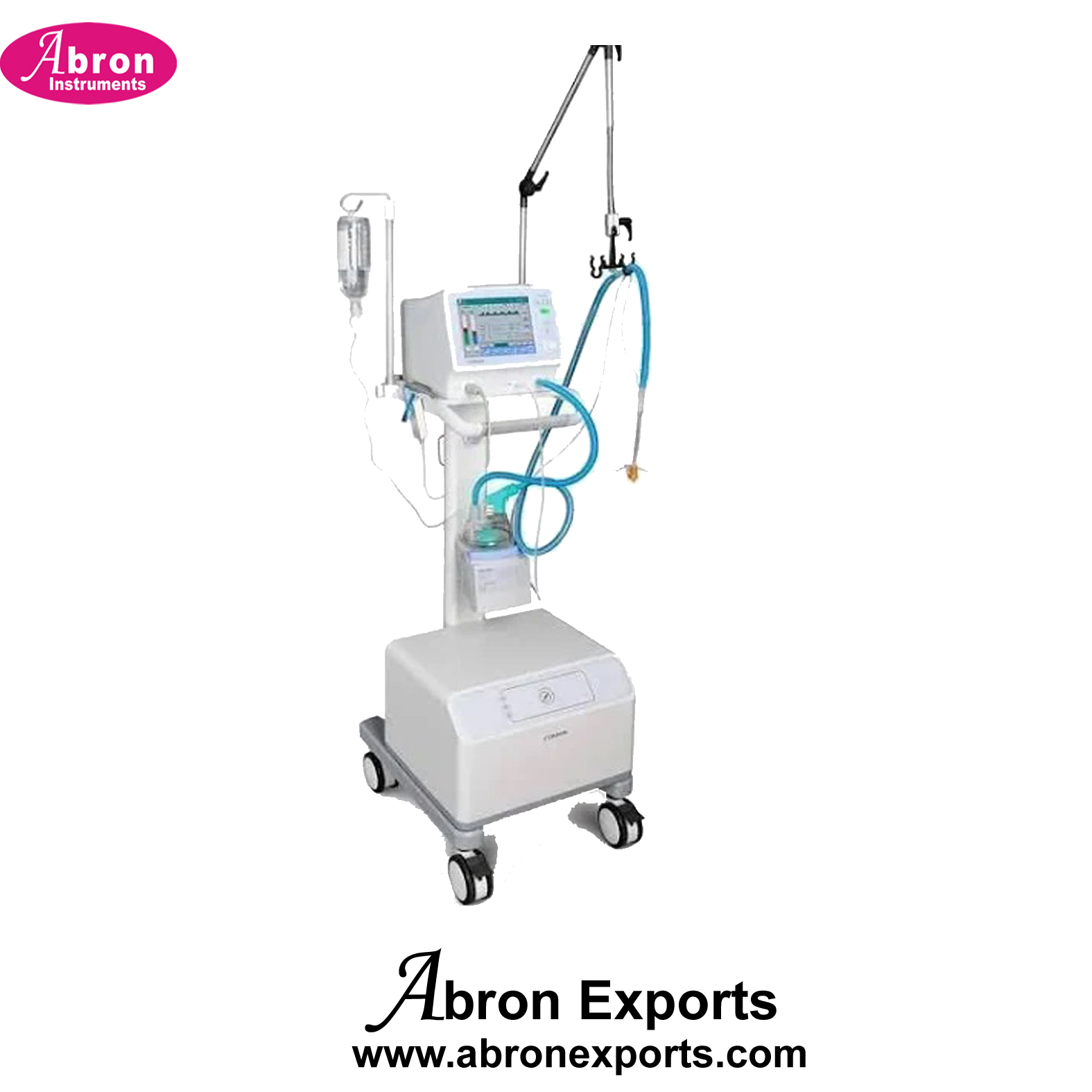 Ventilator Neonatal Touch Non INvesive Machine with HFV and Humidifiers NICU Hospital Nursing Home Abron ABM-1120VN 